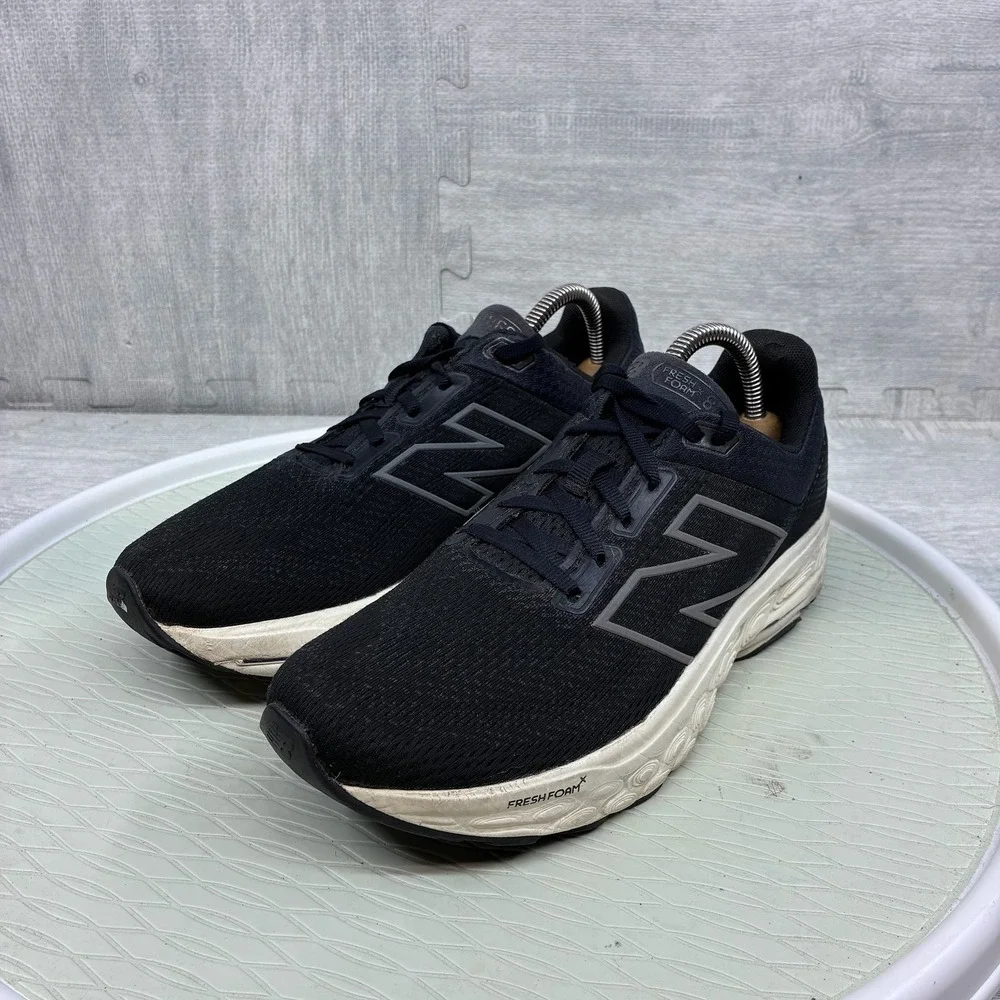 New Balance Fresh Foam X 860v14 Shoes Womens 10B Black Angora Running W860A14